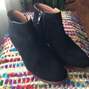 Sam Edelman Suede Petty Ankle Boot
